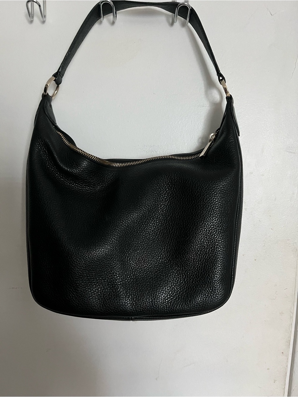 kate spade Black Pebbled Leather Shoulder Hobo - Picture 2 of 5